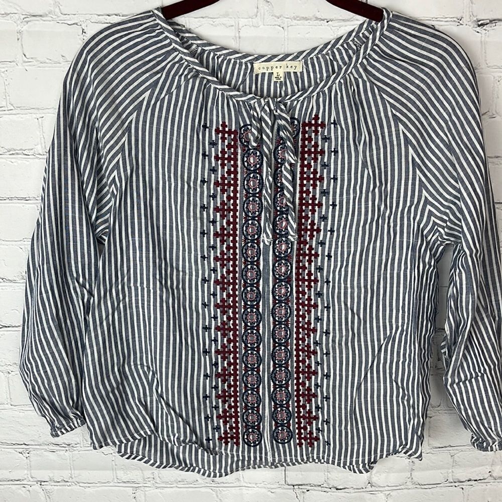Copper Key Girl’s Blouse